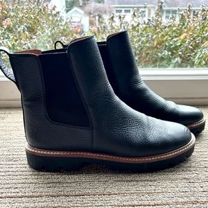 Black Leather Women’s Madewell Boots - Size 10